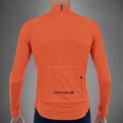 Carnac Men's Long Sleeve Cycling Jersey -Planetx Shop CLCALSJM2 ORA P4