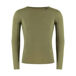 Carnac Long Sleeve Merino Base Layer -Planetx Shop CLCAMBL2 OLV P1