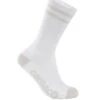 Carnac Stripe Perform Cycling Socks / White & Grey -Planetx Shop CLCASTRPCSWGR P1