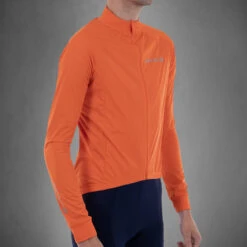 Carnac Men's Long Sleeve Windproof Cycling Jersey -Planetx Shop CLCAWLSJM ORA P5