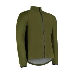 Carnac Men's Olive Waterproof Cycling Rain Jacket -Planetx Shop CLCAWRJMOL P3