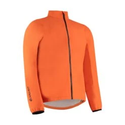 Carnac Men's Orange Waterproof Cycling Rain Jacket -Planetx Shop CLCAWRJMOR P3