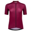 Carnac Women's Short Sleeve Jersey / Burgundy 1 Carnac Women's Short Sleeve Jersey / Burgundy -Planetx Shop CLCAWSSJBUR P1 01