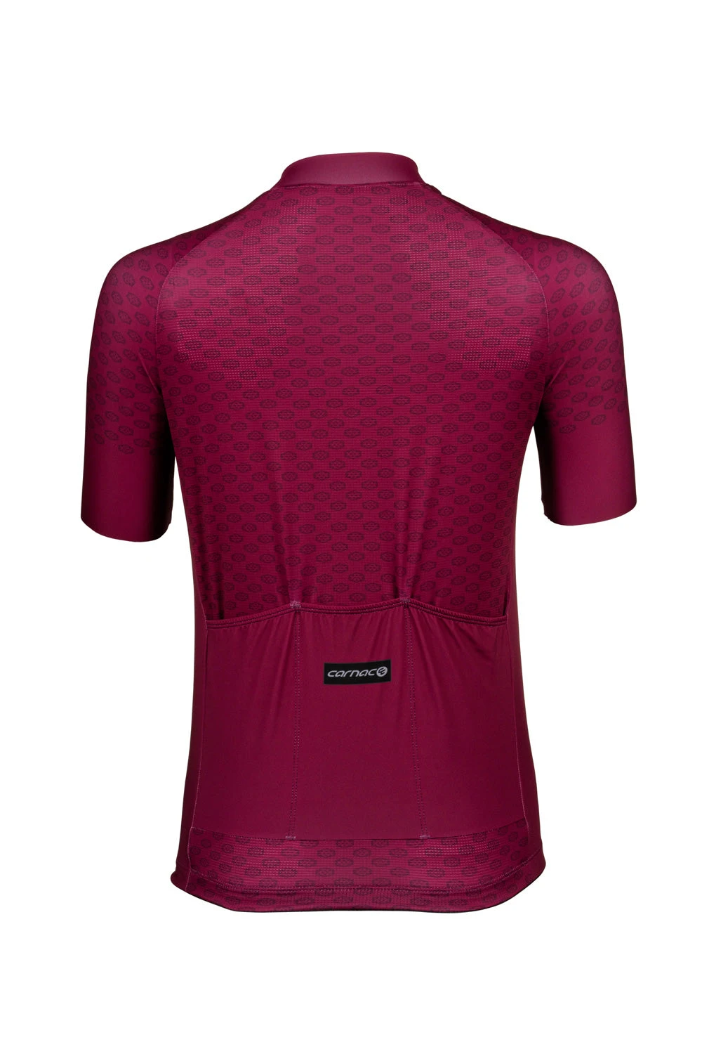 Carnac Women's Short Sleeve Jersey / Burgundy 4 Carnac Women's Short Sleeve Jersey / Burgundy - Image 2