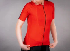 Carnac Women's Short Sleeve Jersey / Red -Planetx Shop CLCAWSSJRED P10