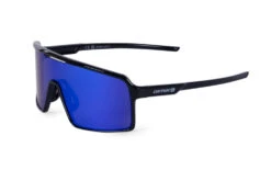 Carnac Juno Sunglasses / Jet Black Frame & Blue Revo Lens -Planetx Shop CLJUNBLKBLU P3
