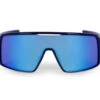 Carnac Juno Sunglasses / Dark Navy Frame & Ice Blue Revo Lens -Planetx Shop CLJUNNVYICE P1