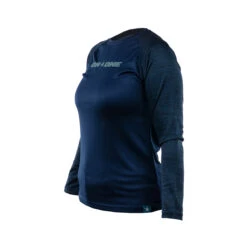 On-One Raglan Long Sleeve Trail Jersey Women’s Navy -Planetx Shop CLOORLSTJWN P3 01