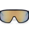 Carnac Para Sunglasses / Matt Black Frame & Gold Revo Lens -Planetx Shop CLPARBLKGLD P1