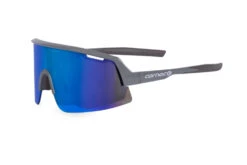 Carnac Vesta Sunglasses / Cool Grey Frame & Blue Revo Lens -Planetx Shop CLVESGRYBLU P3