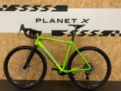 Planet X London Road Gravel Edition SRAM Rival 1 Bike - Large - Zesty Lime -Planetx Shop DBCL00001 P4