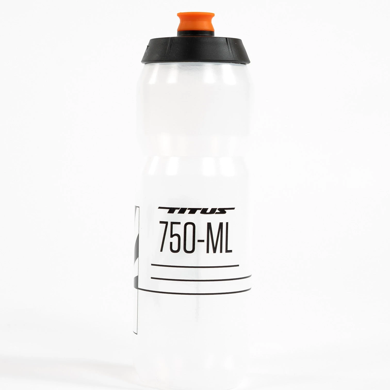 Titus 750ml Water Bottle / Clear & Black 4 Titus 750ml Water Bottle / Clear & Black - Image 2