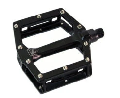 Jobsworth VP-531E Aluminium Flat Platform Pedals / Black