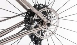 Planet X Tempest SRAM Force 1 Titanium Gravel Bike -Planetx Shop PlanetX Tempest Force1 Silver P3