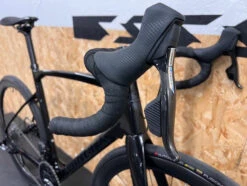 Planet X Pro Carbon SRAM Force AXS Road Bike / Medium / Black / Selcof 45 Carbon Wheels -Planetx Shop thumbnail IMG 8961